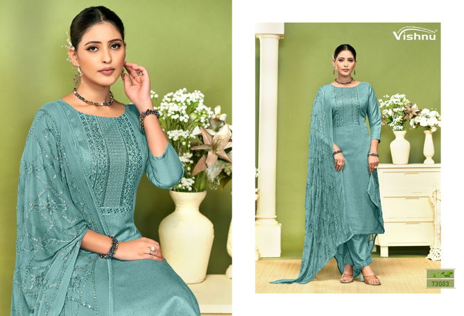 Nagina Vol 2 By Vishnu Chinon Designer Dress Material Suppliers In India